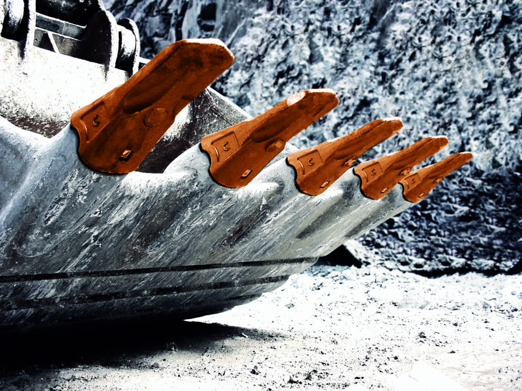 Kanálköröm munkagépen